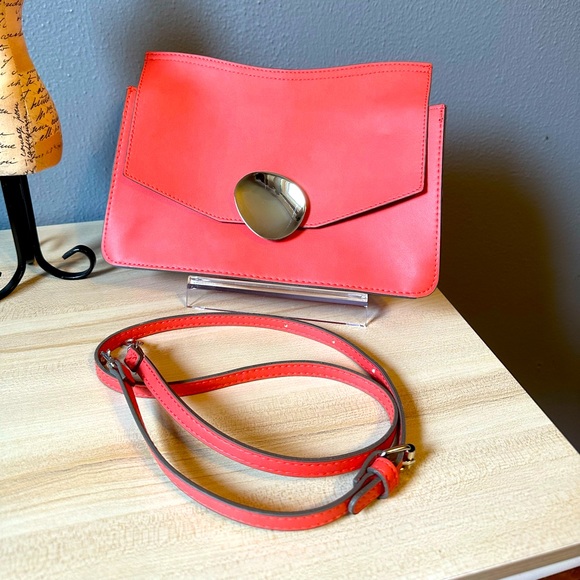 ORIFLAME SWEDEN orange/coral bag. - Picture 6 of 10